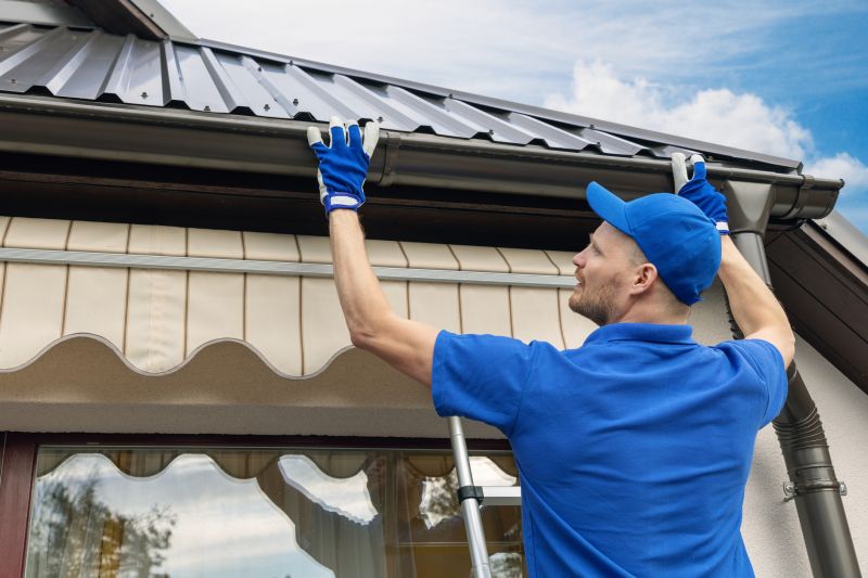Gutter and Roof Seam Repair